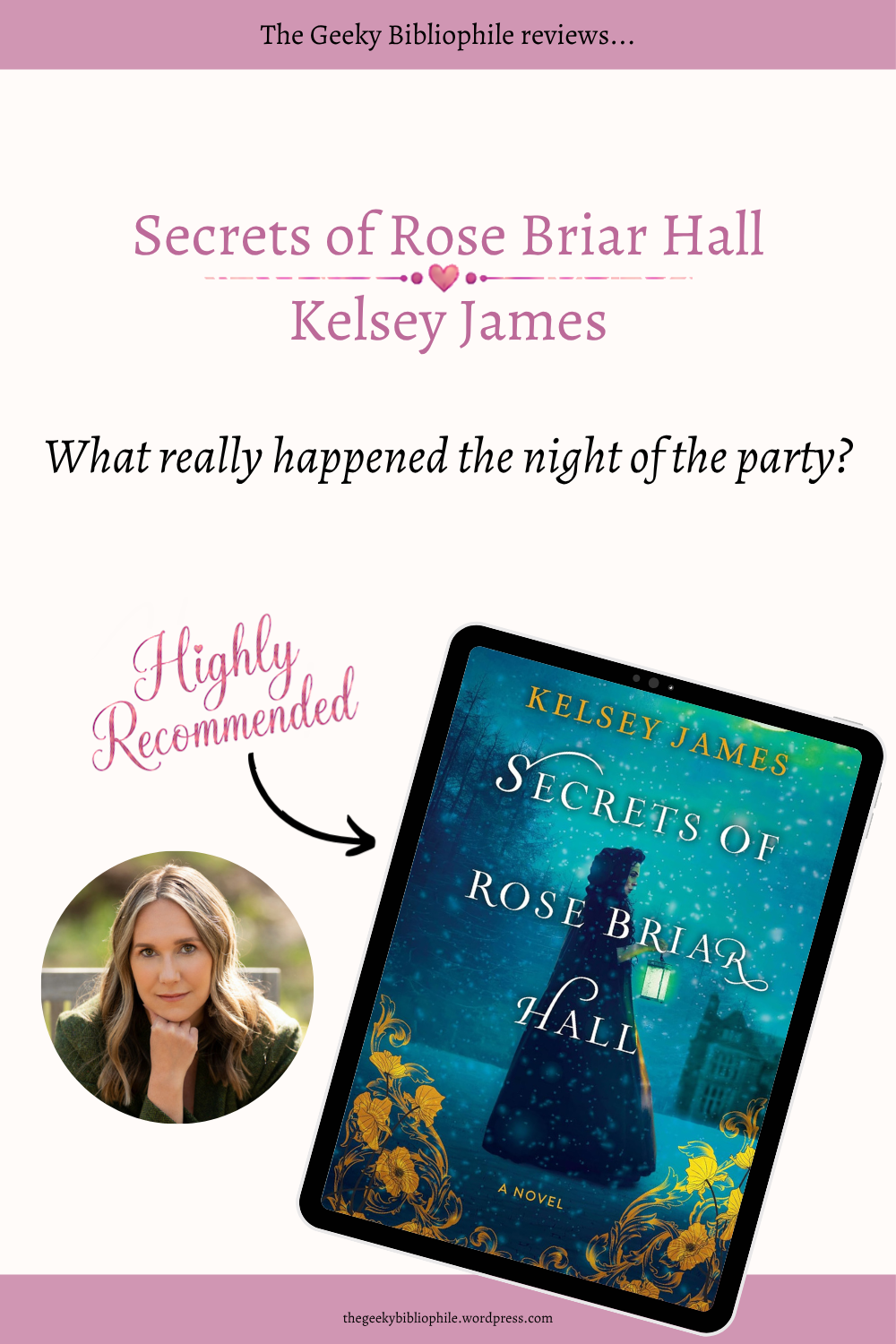 Segredos de Rose Briar Hall por Kelsey James – The Geeky Bibliophile