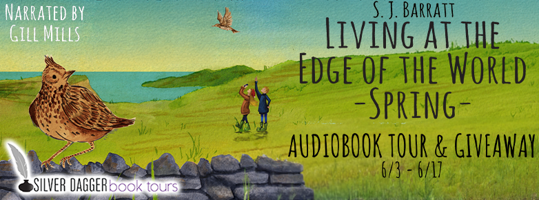 Vivendo no limite do mundo, tour de audiolivro de primavera e brindes